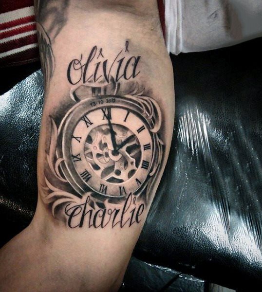 bizeps tattoo 801