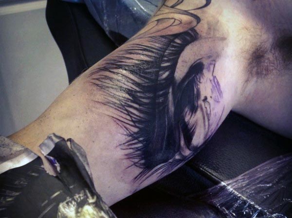 bizeps tattoo 85