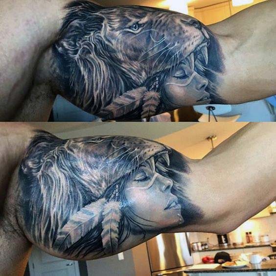 bizeps tattoo 957