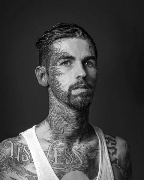 gesichts tattoo 365