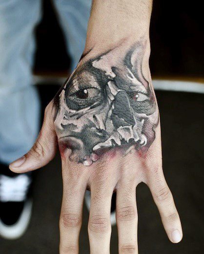 hand tattoo 1281