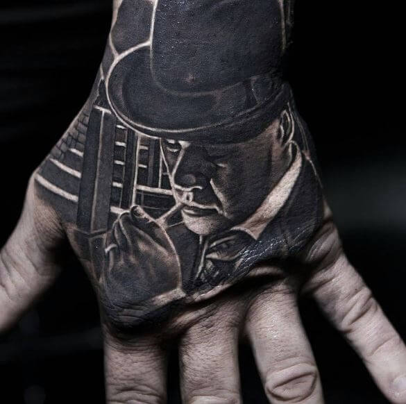 hand tattoo 385