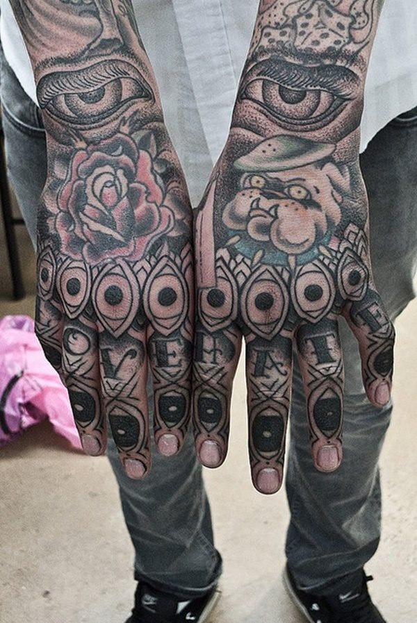 hand tattoo 497