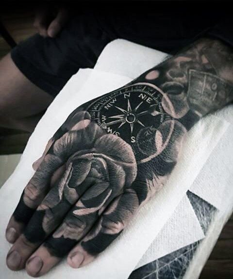 hand tattoo 77