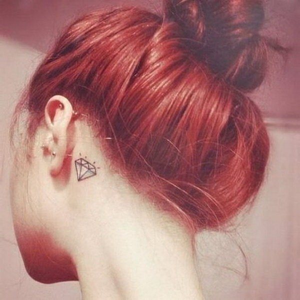 hinter dem ohr tattoo 109