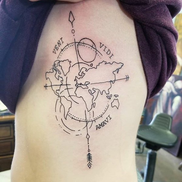 155 RippenTattoos für Männer und Frauen