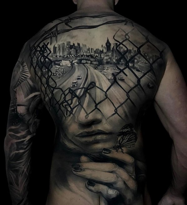 ruecken tattoo 161