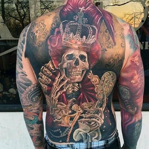 ruecken tattoo 357