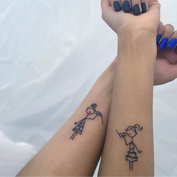 200 Tattoos für Schwestern