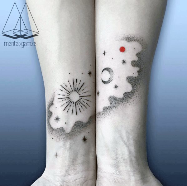 verliebte freunde tattoo 125