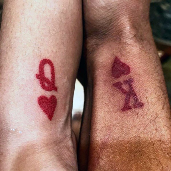 verliebte freunde tattoo 141