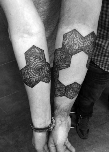 verliebte freunde tattoo 173