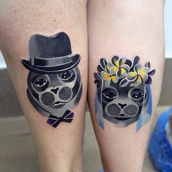 verliebte freunde tattoo 233
