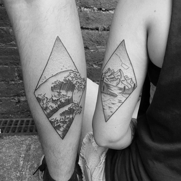 verliebte freunde tattoo 237