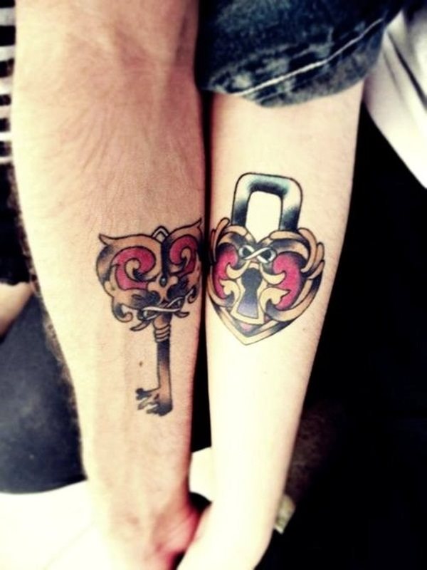 verliebte freunde tattoo 585