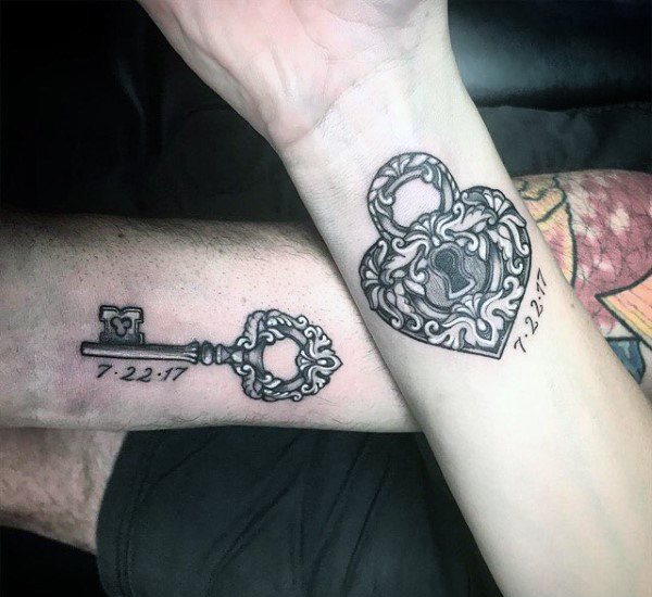 verliebte freunde tattoo 61