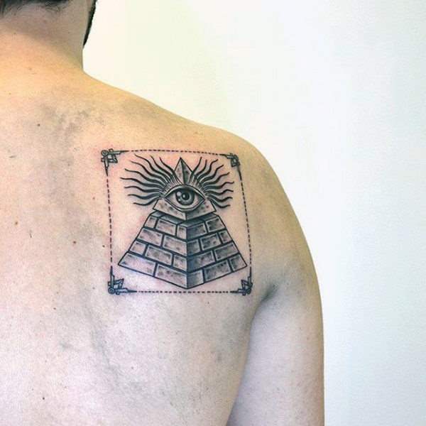 Agyptische Pyramiden tattoo 99