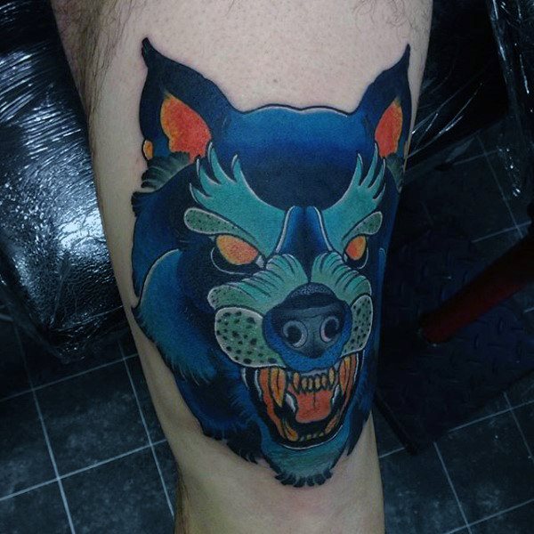 Knie tattoo 41