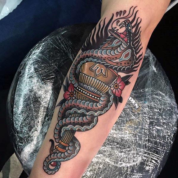 Kobra tattoo 09
