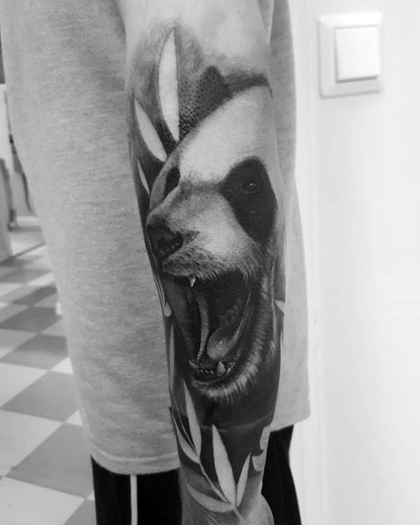 Panda tattoo 05