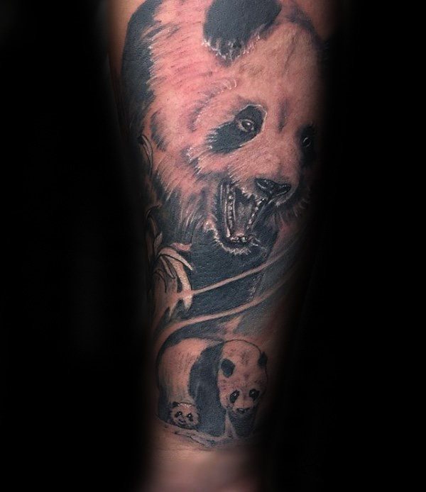 Panda tattoo 29