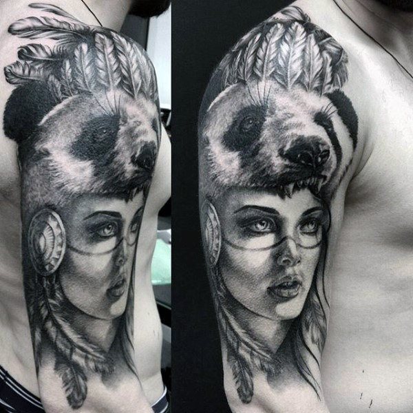Panda tattoo 37