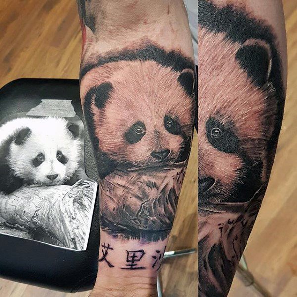 Panda tattoo 71