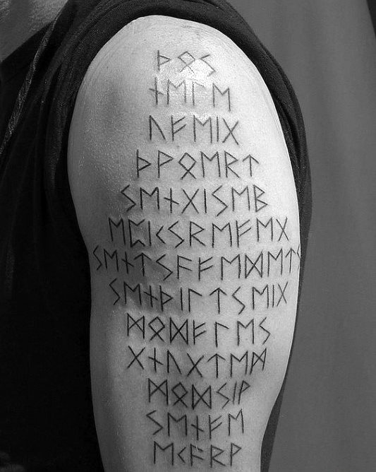 Rune tattoo 61