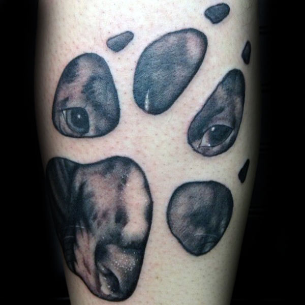 hundepfoten tattoo 27