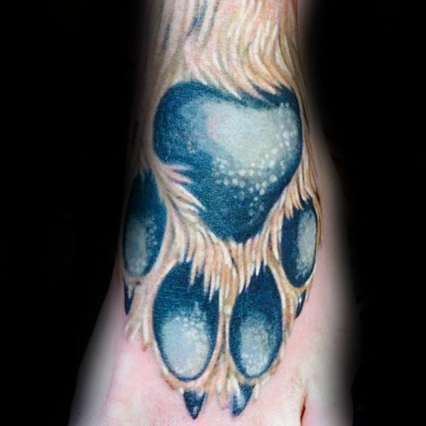 hundepfoten tattoo 31