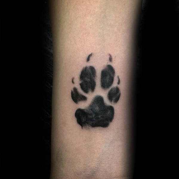 hundepfoten tattoo 39