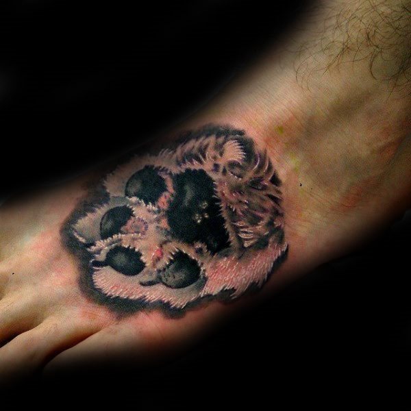 hundepfoten tattoo 81