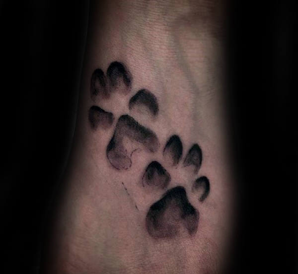 hundepfoten tattoo 95