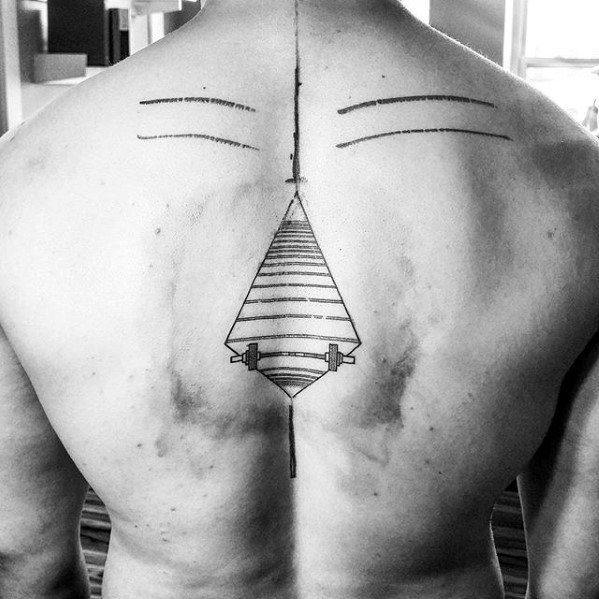 gewichts kurzhantel tattoo 63