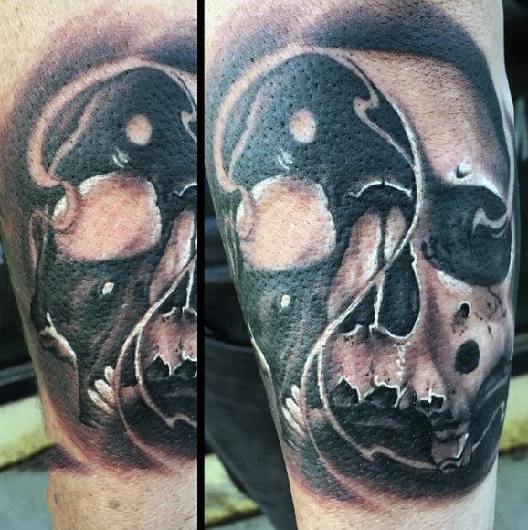 yin yang symbole tattoo 29