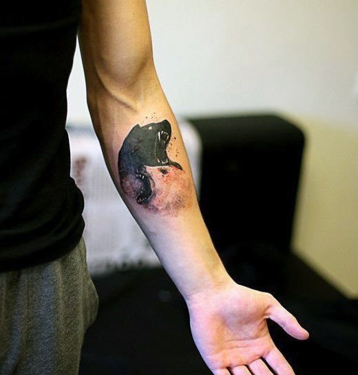 yin yang symbole tattoo 45