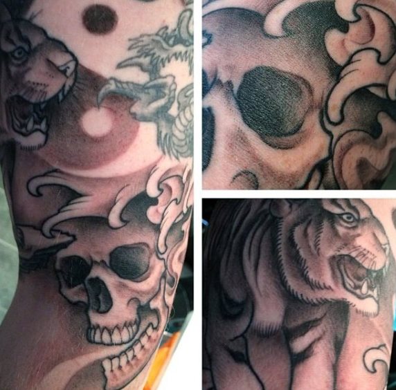 yin yang symbole tattoo 47