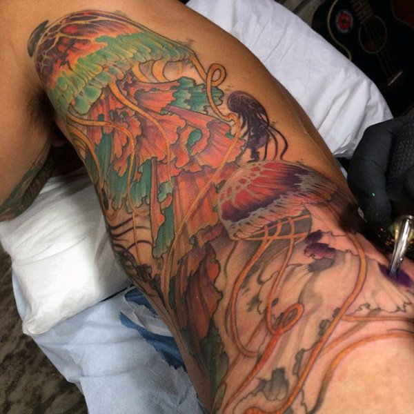 qualle tattoo 01