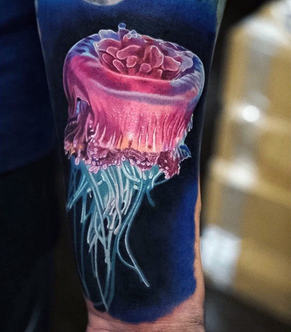 qualle tattoo 125