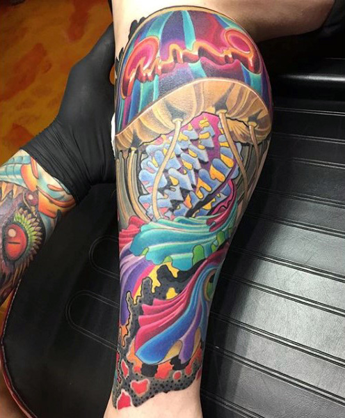 qualle tattoo 129