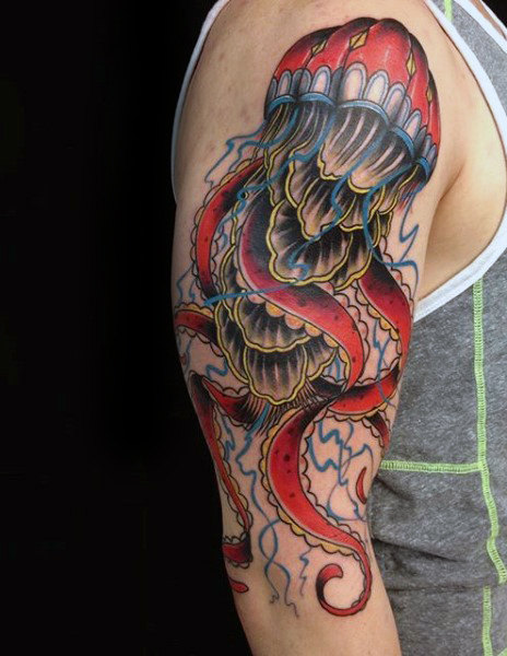 qualle tattoo 13