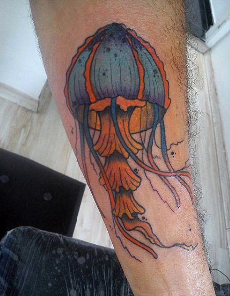 qualle tattoo 15