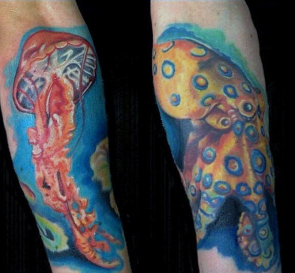 qualle tattoo 163