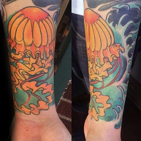 qualle tattoo 17