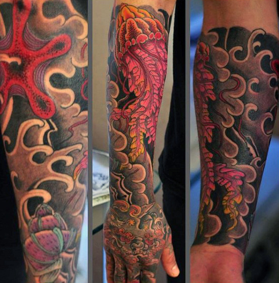 qualle tattoo 177