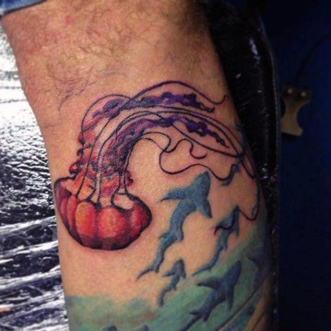 qualle tattoo 21