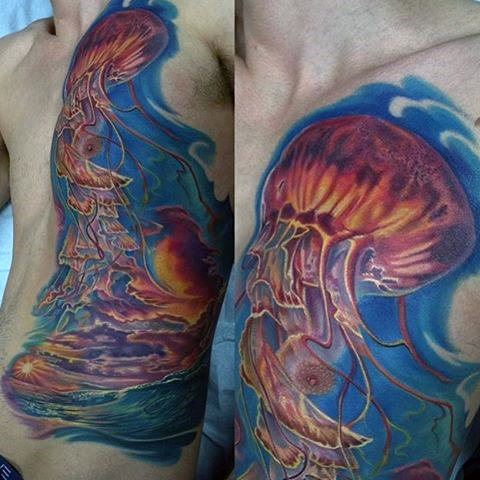 qualle tattoo 25