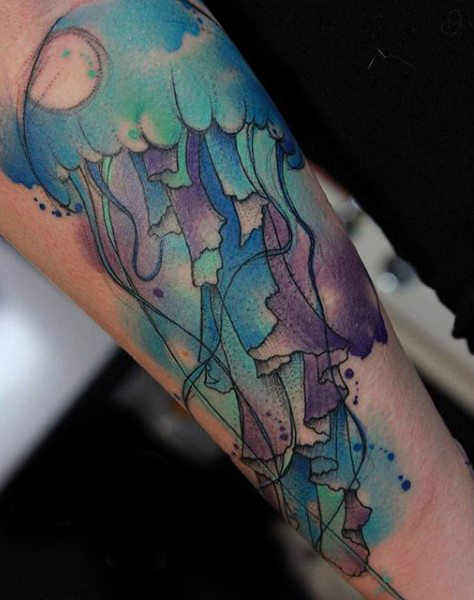 qualle tattoo 69