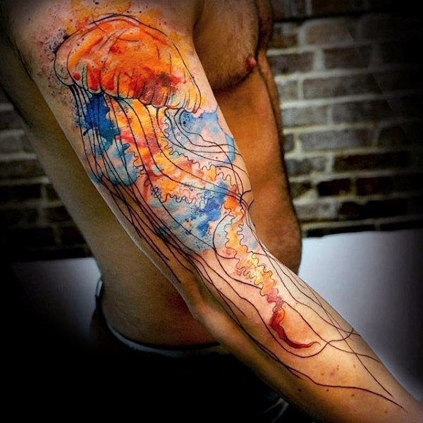 qualle tattoo 75
