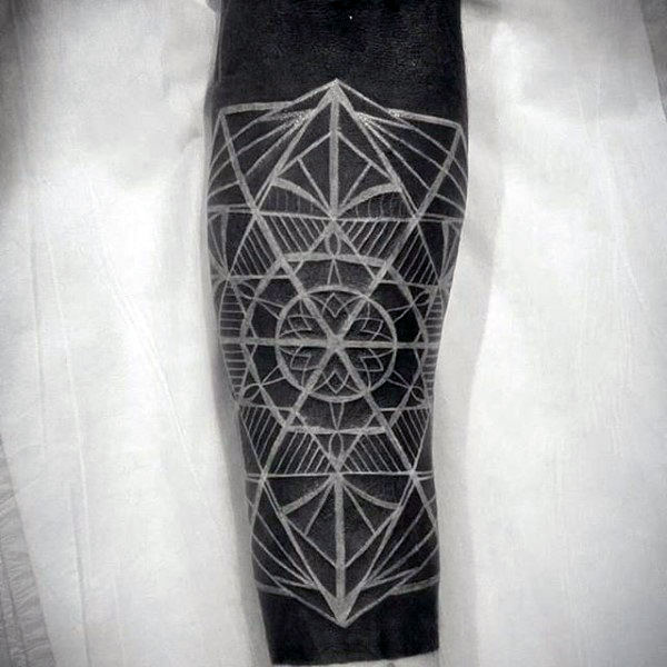 weisse farbe tattoo 131